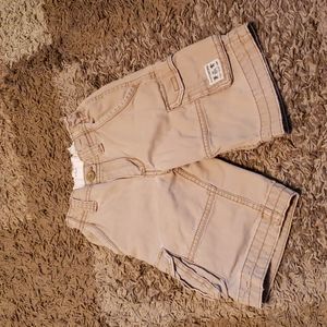 Boys Tan Old Navy Cargo Shorts